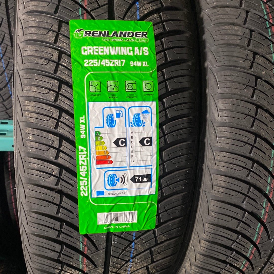 225/45R17 GRENLANDER GREENWING A/S ALL WEATHER