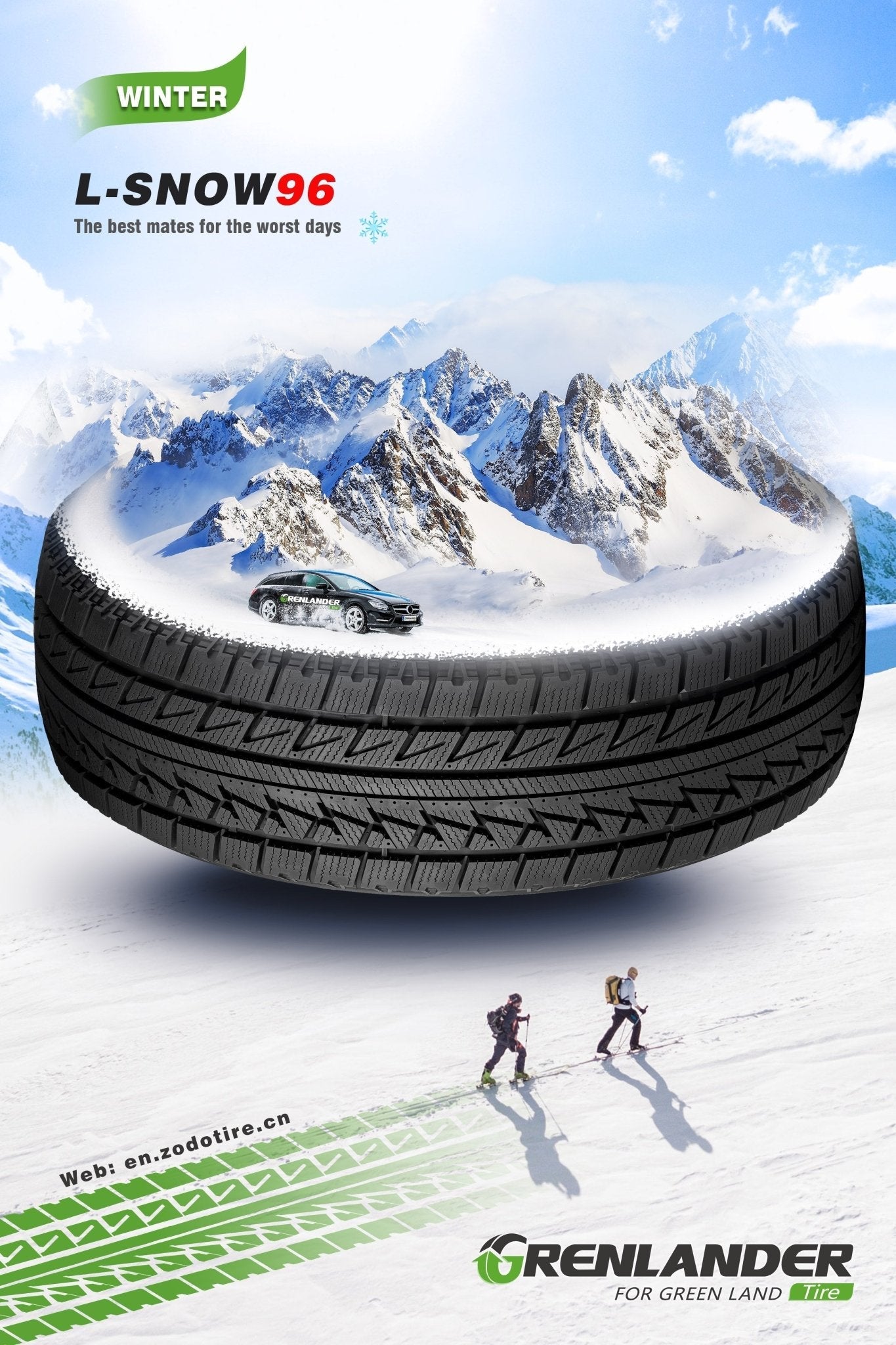 225/60R16 GRENLANDER L-SNOW96 WINTER
