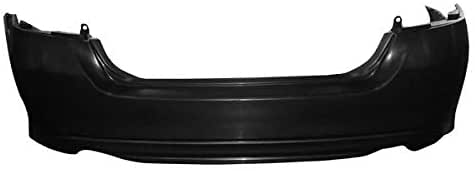 NISSAN ALTIMA 2016-2018 — REAR BUMPER PRIMED; W/O PARKING SENSOR HOLES ; ALTIMA 2016-2018 CAPA