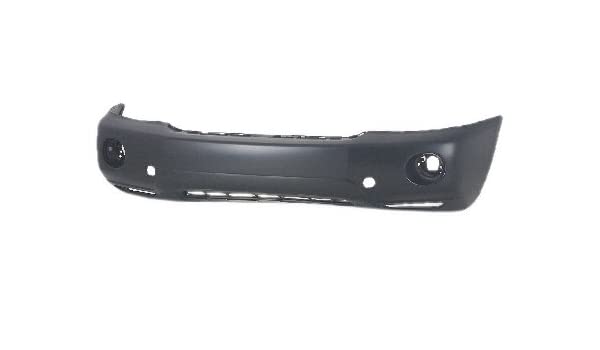 TOYOTA HIGHLANDER 2001-2007 — FRONT BUMPER PRIMED; WITH FOG HOLES; HIGHLANDER 2004-2007 ( EXCEPT HYBRID )
