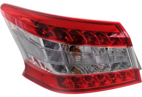 NISSAN SENTRA 2013-2015 — OUTER TAIL LIGHT LH; SENTRA 2013-2015