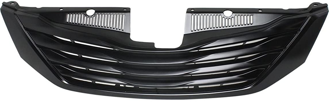TOYOTA SIENNA 2011-2020 — FRONT GRILLE ; W/O ADAPTIVE CRUISE ; FOR BASE / LE MODELS; SIENNA 2011-2017