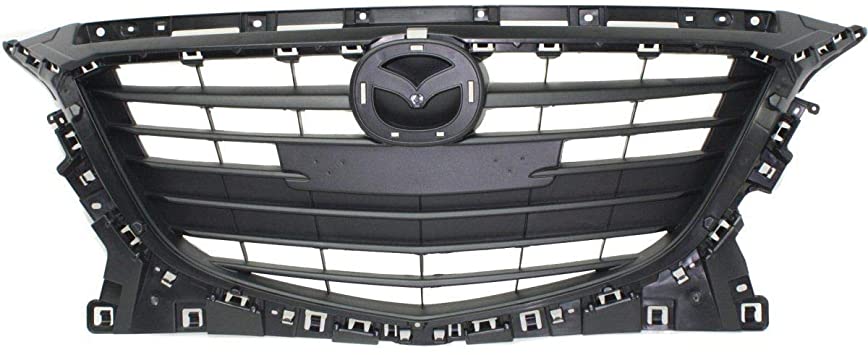 MAZDA MZ 3 2014-2016 — GRILLE; TEXTURED BLACK; MAZDA 3/SPORT 2014-2016