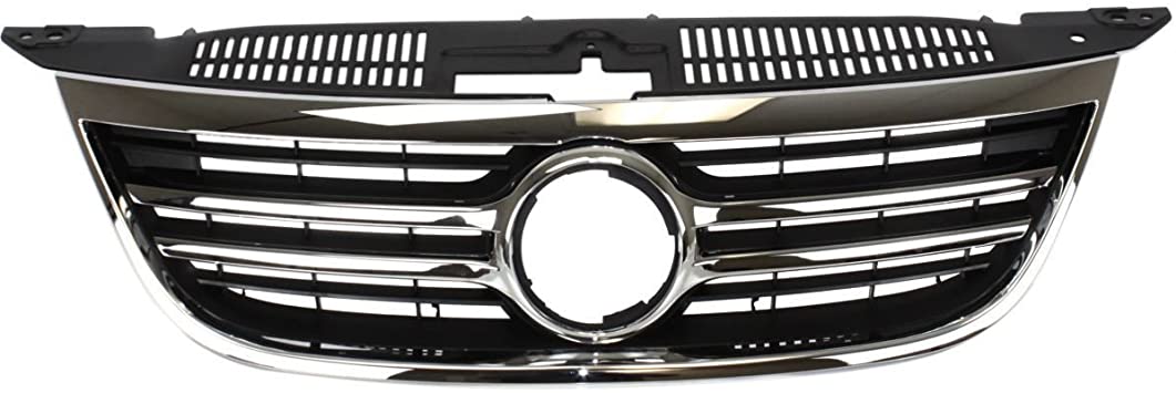 VOLKSWAGEN TIGUAN 2009-2017 — GRILLE ; CHR/BLK; 09-11