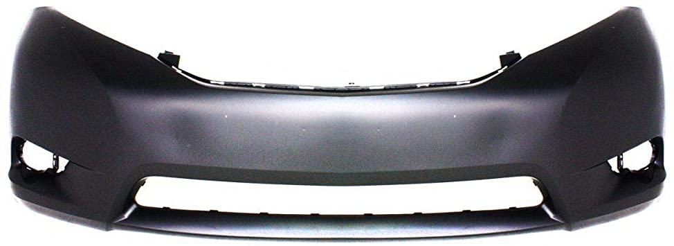 TOYOTA SIENNA 2011-2020 — FRONT BUMPER PRIMED; W/O SENSORS; BASE/ L/ LE/ XLE; 2011-2017 CAPA