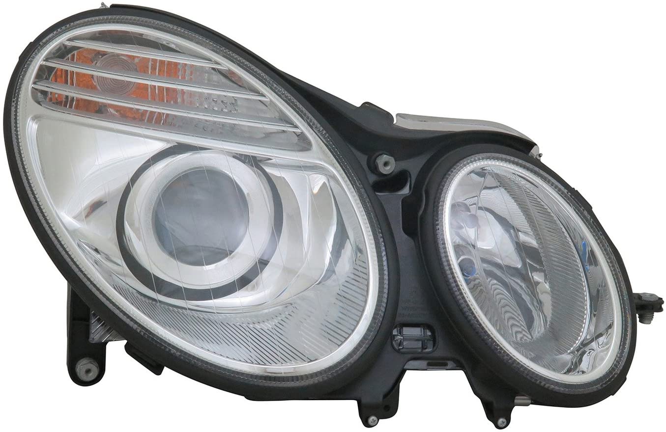 MERCEDES E-CLASS 2003-2009 — HEAD LAMP HALOGEN RH E280/E63_AMG 07-09; E320/ E350 06-09; E55_AMG 2006