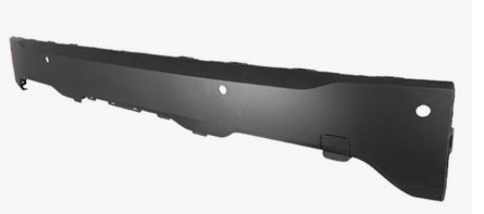 KIA SELTOS 2021-2024 — REAR BUMPER UPPER MOLDING; PAINTED-BLACK; W/ 4 SENSORS; FOR EX; 2024-2025 CAPA