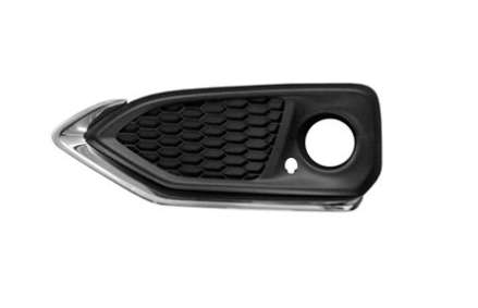 ACURA RDX 2013-2018 — FRONT FOG LIGHT BEZEL LH; CHROME MOLDING; RDX 2016-2018