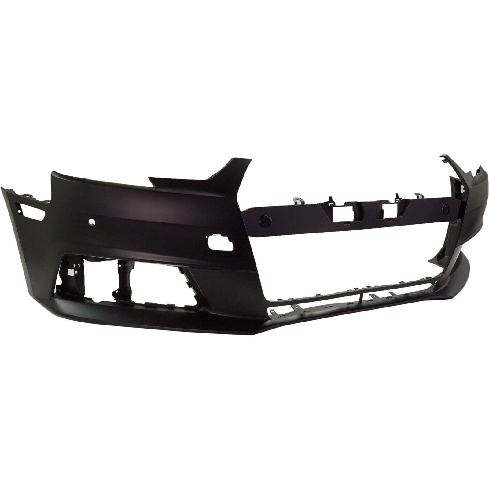 AU1000236 audi a4 2017 2019 bumper front primed with park aid without parallel park washer 4