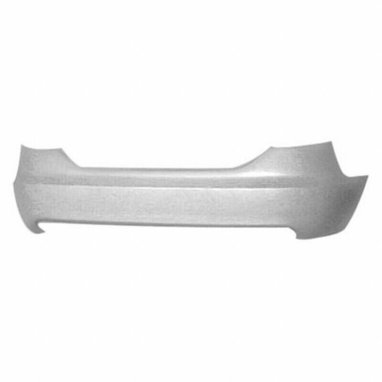 AU1100160 bumper rear without sensor hole primed dark gry au1100160 3
