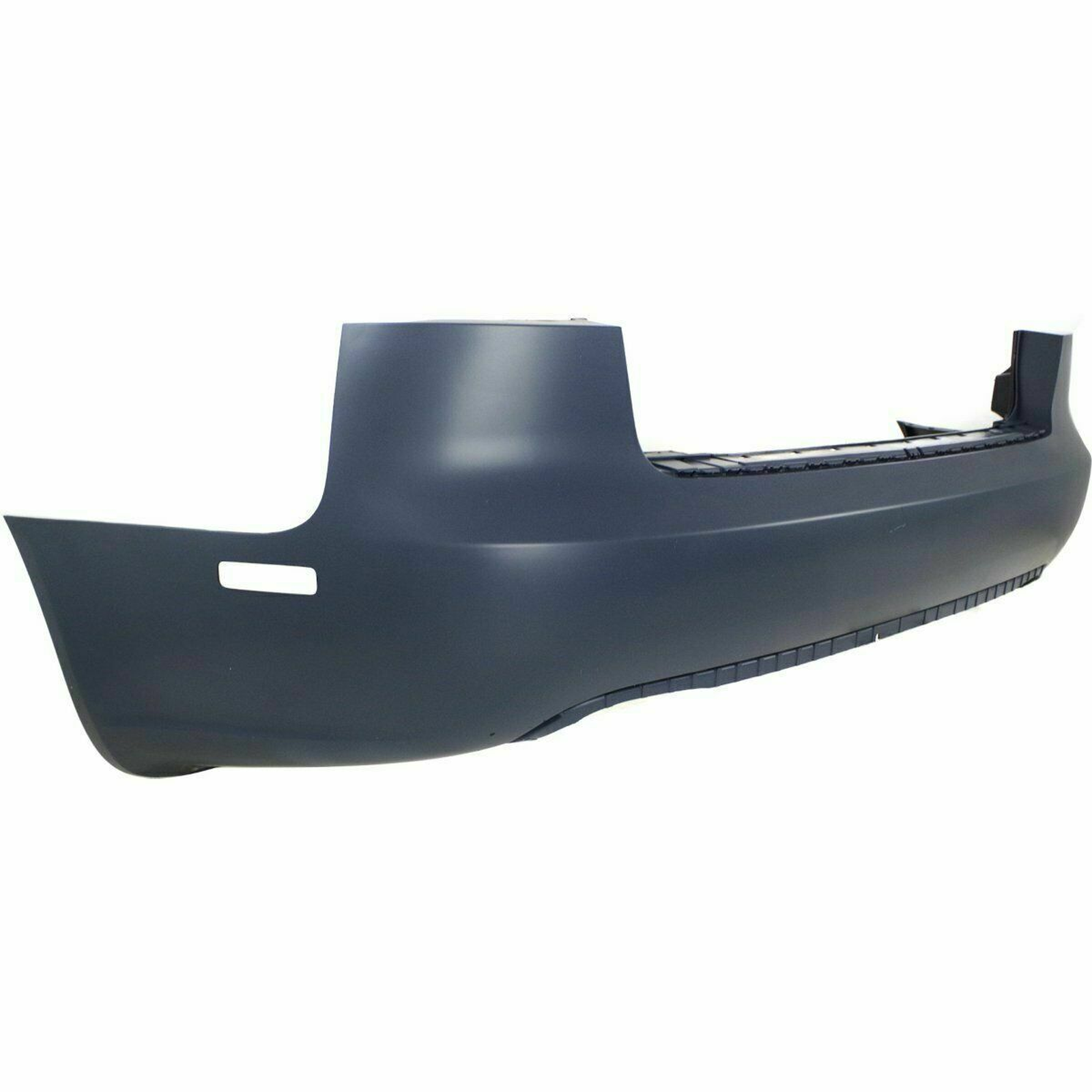 AU1100164 audi a4 2005 2008 bumper rear without sensor hole with side lamp hole primed usa 3