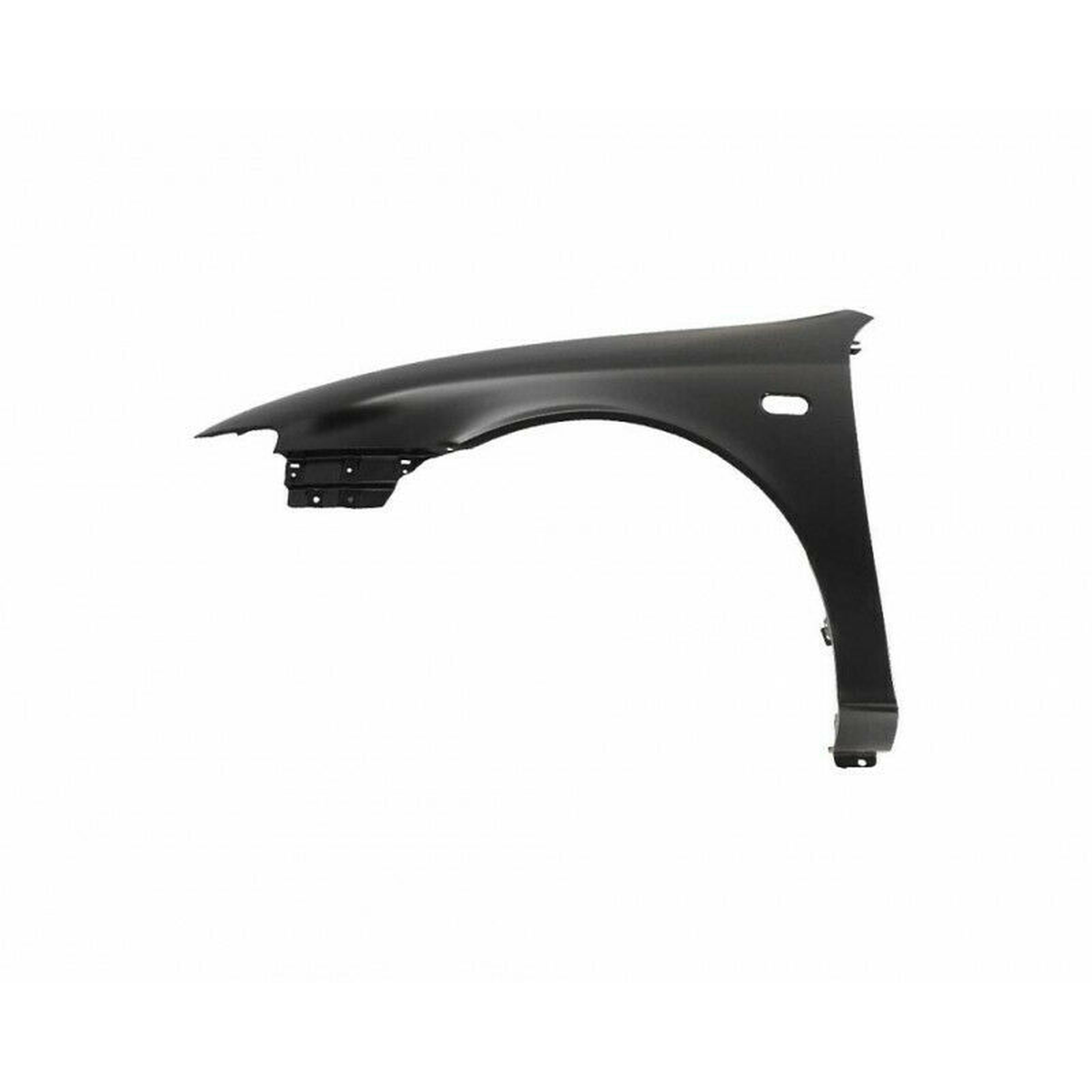 AU1240123 audi a6 2009 2011 front left fender without side lamp hole aluminum au1240123 3
