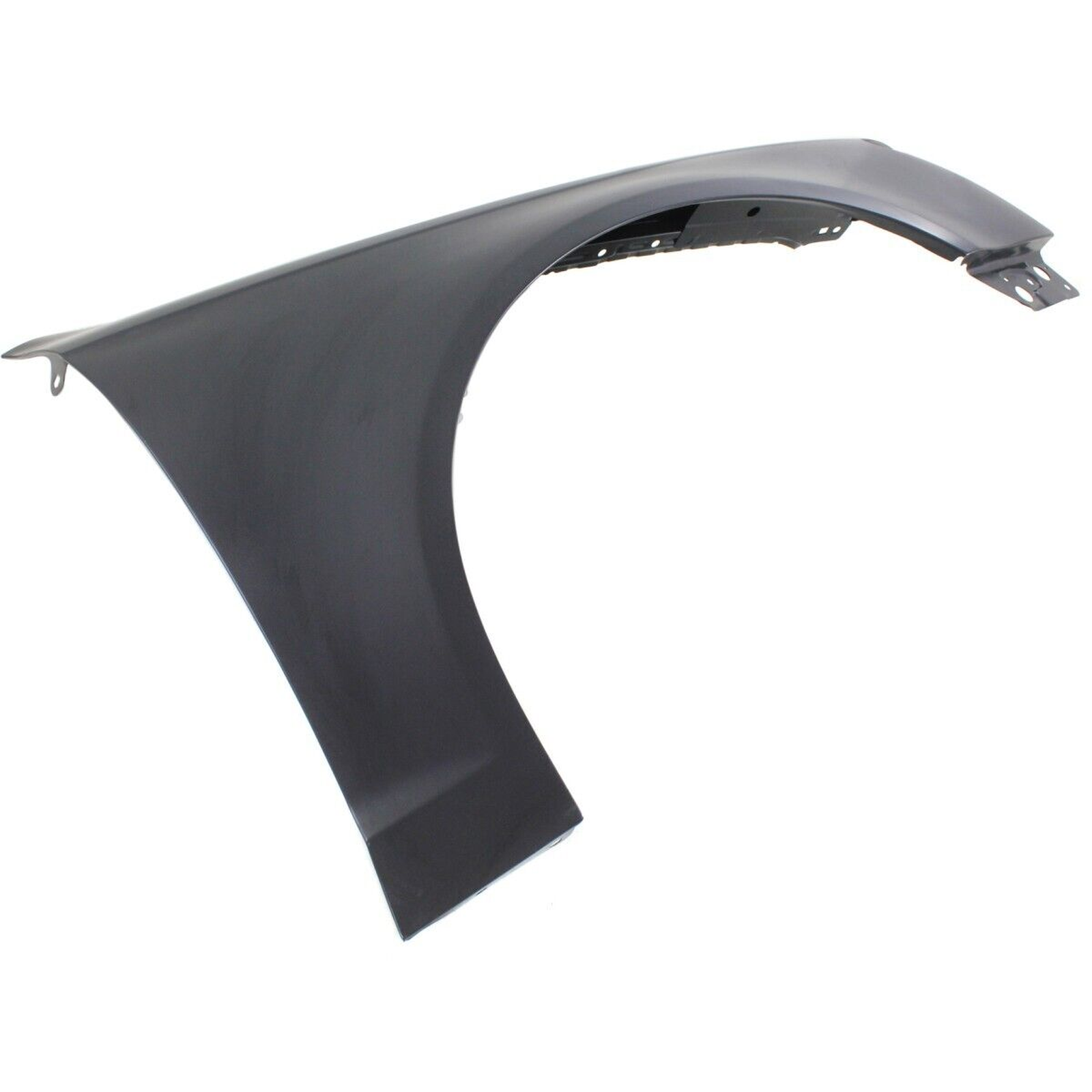 AU1241123 audi a6 2009 2011 front right fender without side lamp hole aluminum au1241123 3