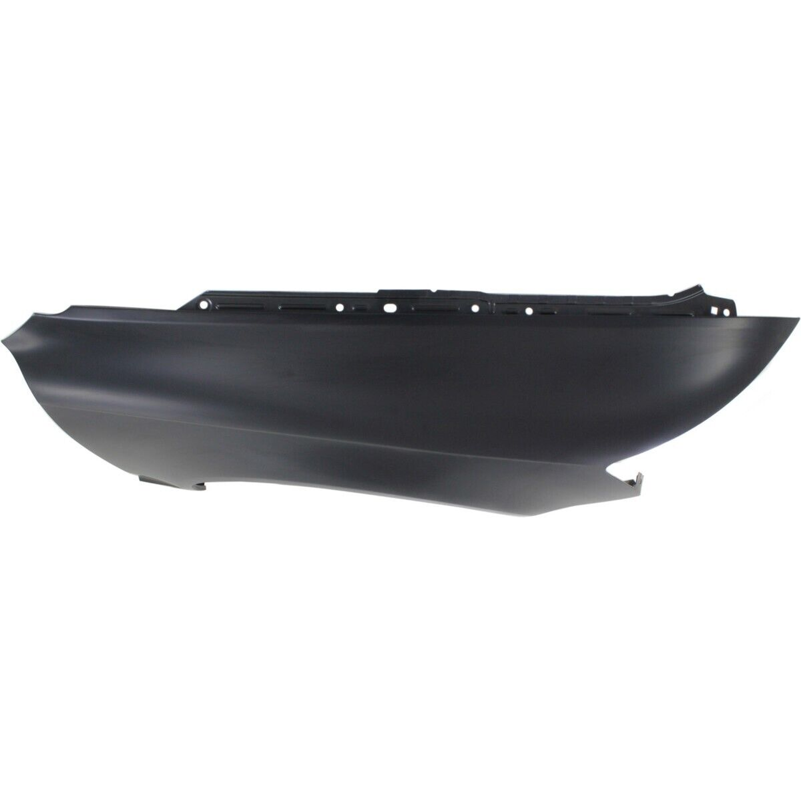 AU1241123 audi a6 2009 2011 front right fender without side lamp hole aluminum au1241123 4