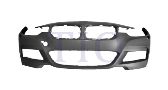BMW 3 SERIES 2012-2018 — FRONT BUMPER PRIMED ; W/M-PKG/WASHER HOLES; W/O SENSOR; SEDAN 13-18/WGN 14-19/330E 16-20/340I 16-18/340I XDRIVE 16-18