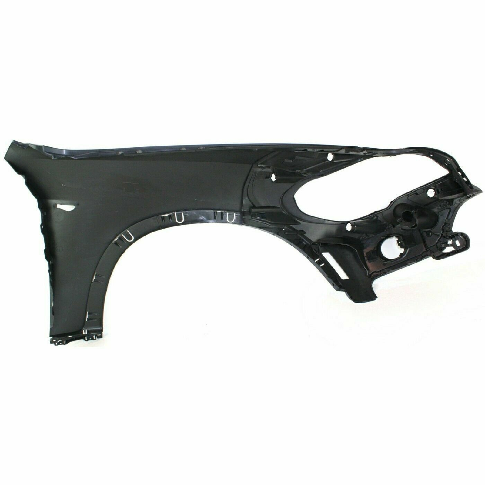 BM1240145 bmw x5 2007 2010 front left fender with side lamp hole without head lamp washer 4