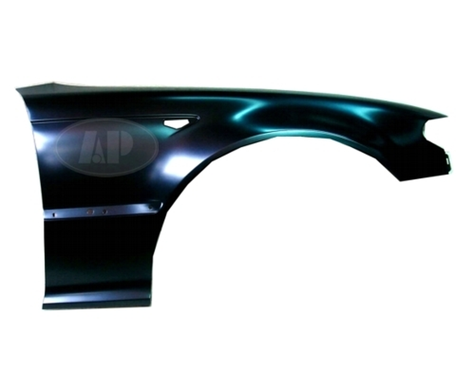 BM1241139 bmw 3 series 2003 2006 front right fender with side lamp hole bm1241139 1