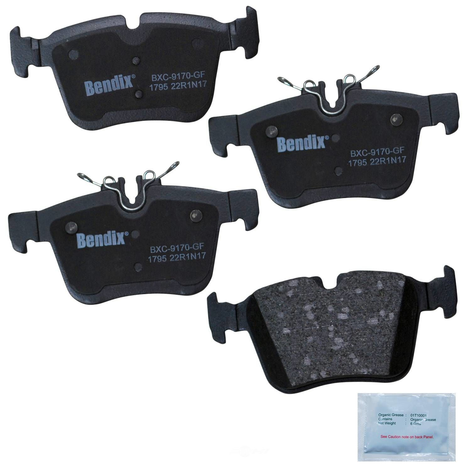 CFC1795 mercedes benz rear ceramic brake pads cfc1795 2015 2023 1