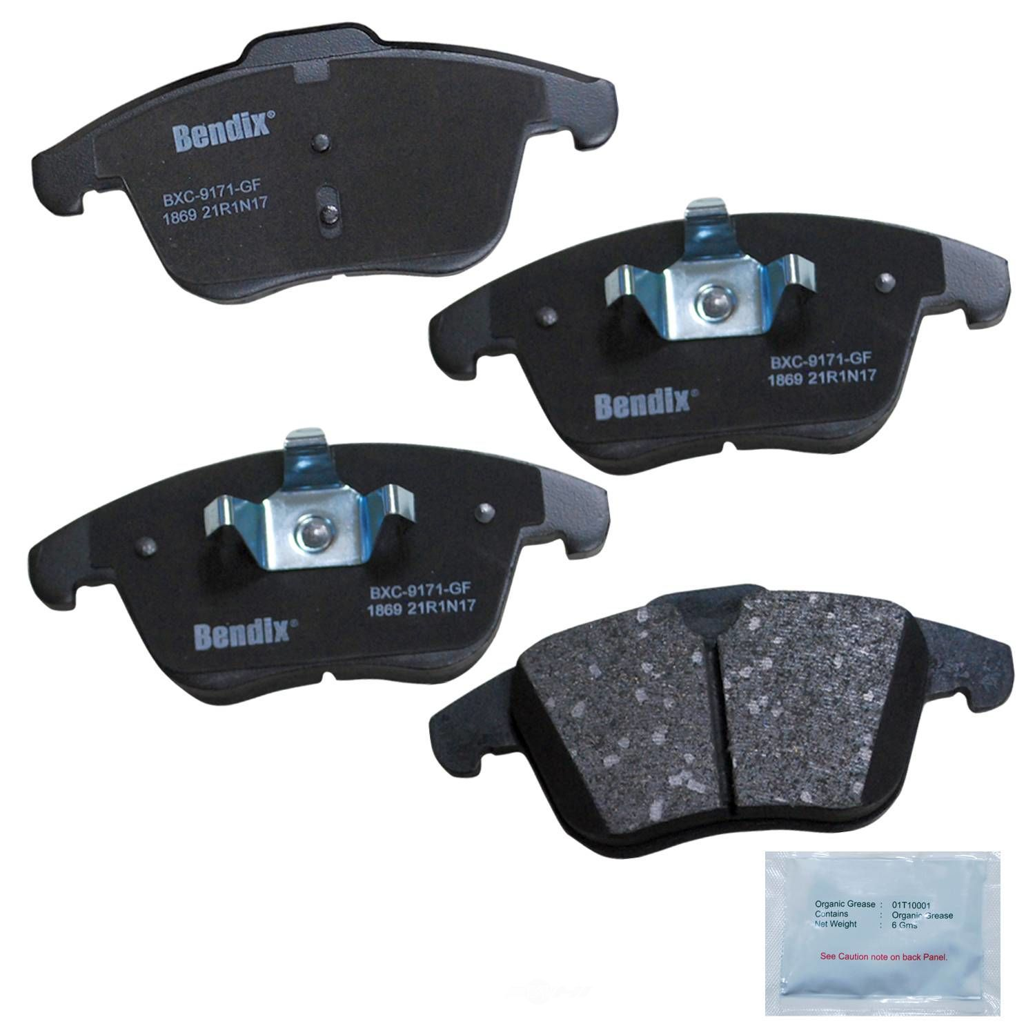 CFC1869 jaguar land rover mg volvo front ceramic brake pads cfc1869 2007 2024 1