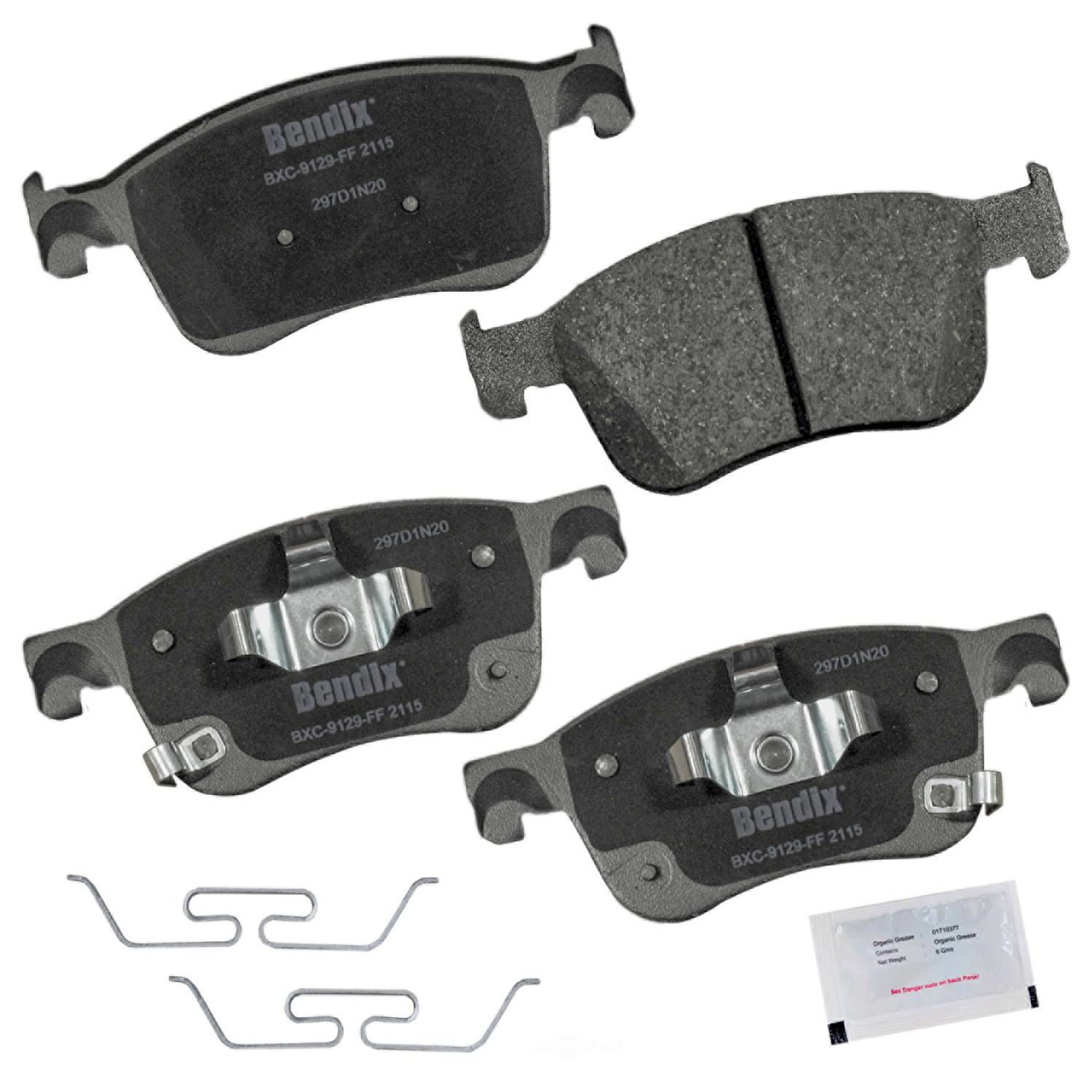 CFC2115 acura honda front ceramic brake pads cfc2115 2018 2026 1