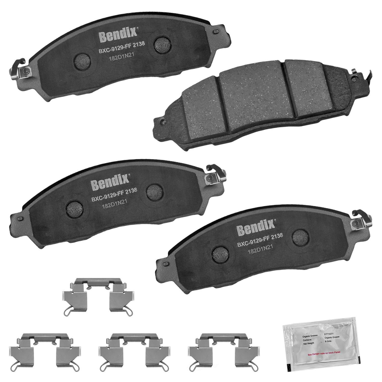 CFC2138 nissan front ceramic brake pads cfc2138 2018 2025 1