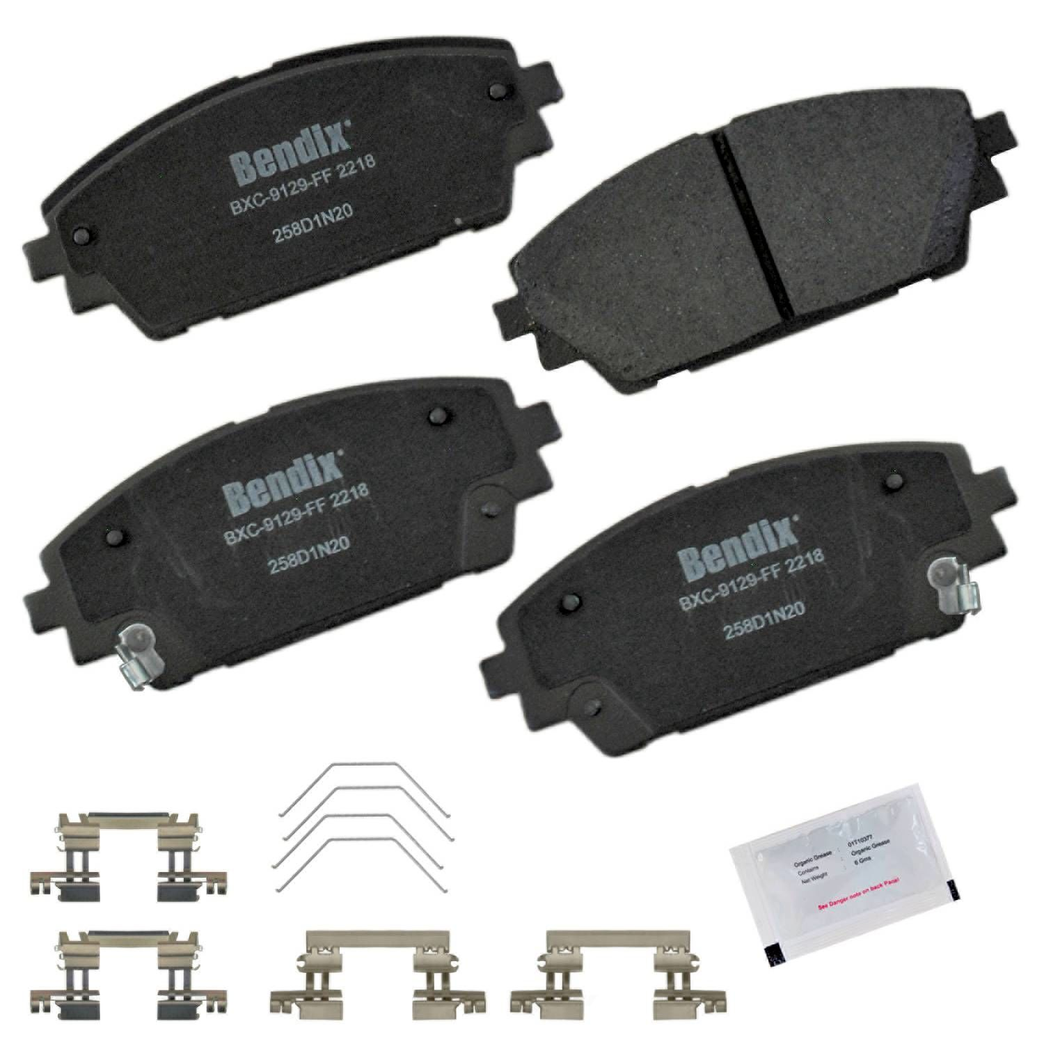 CFC2218 mazda tesla front ceramic brake pads cfc2218 2019 2025 1