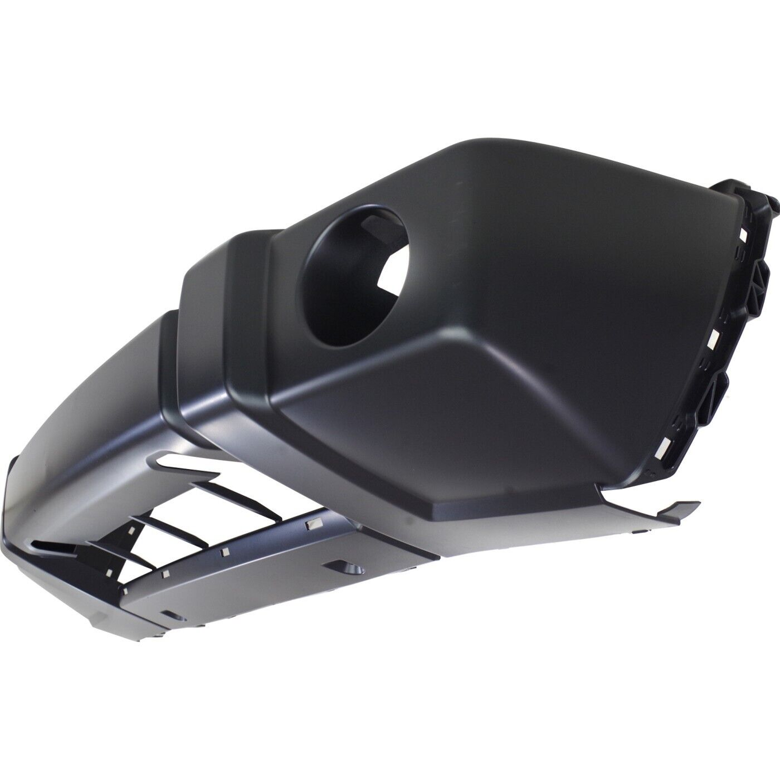 CH1000874 jeep commander 2006 2010 bumper front primed with chrome insert ltd overl models 2