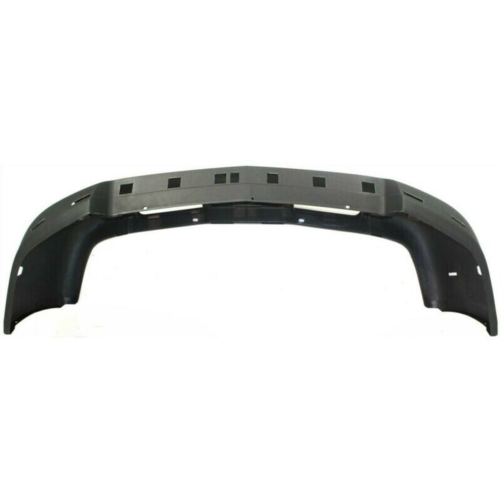 CH1000894 dodge dakota 2005 2007 bumper front textured dark gray with fog lamp hole mouldi 5