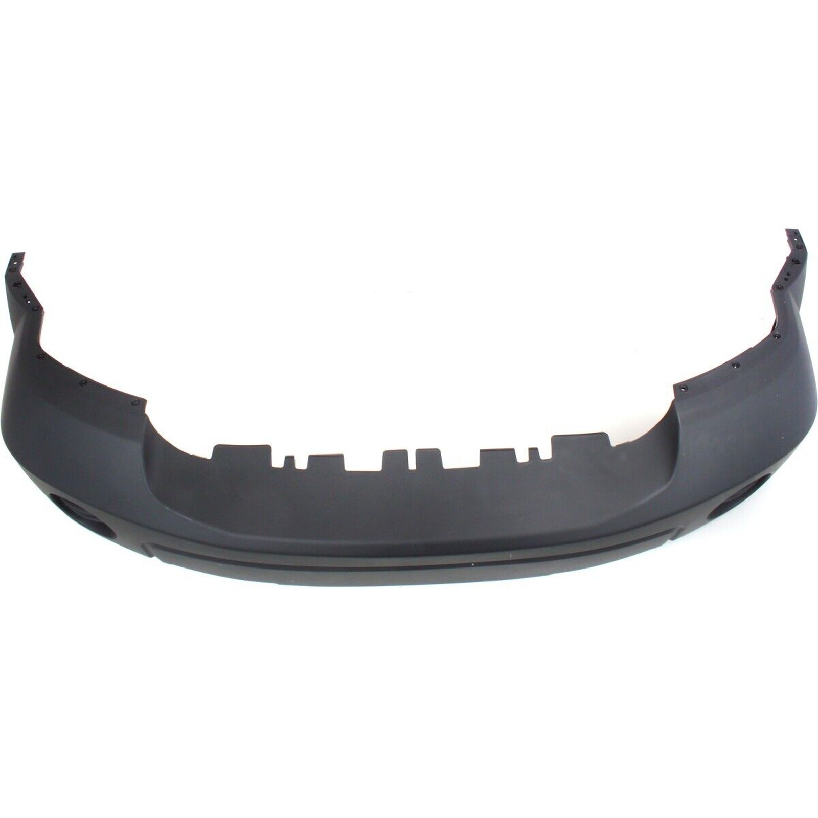 CH1000898 dodge durango 2007 2009 bumper front textured gray without fog mldg with tow hoo 4