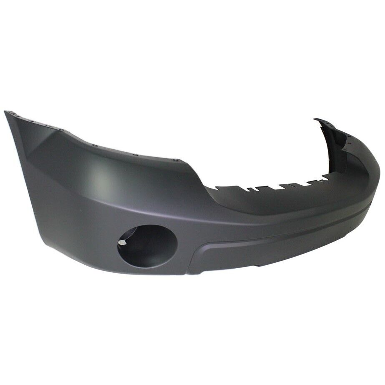 CH1000910 dodge durango 2007 2009 bumper front primed with fog lamp hole without mldg with 3