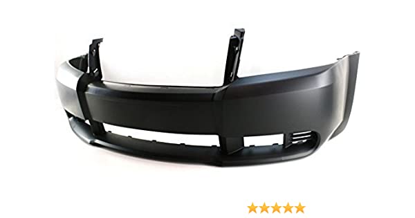 DODGE AVENGER 2008-2014 — FRONT BUMPER PRIMED; W/O FOG LMAP HOLES; AVENGER 2008-2010 CAPA