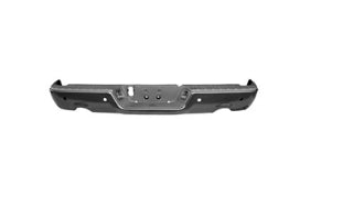 RAM RAM PICKUP-RAM 2011-2018 — REAR STEP BUMPER ASSEMBLY; BLACK/PTM; W/ SENSORS; FOR 1500/DUAL EXHAUST; 09-18/CLASSIC 19-24
