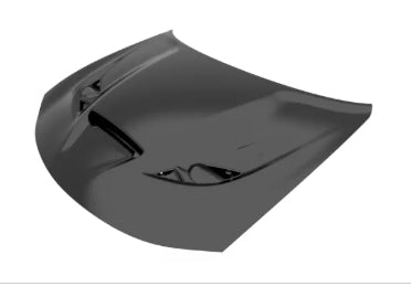 DODGE CHARGER 2015-2023 — HOOD; ALUMINUM; W/ FUNCTIONAL HOOD SCOOP; CHARGER 2015-2020
