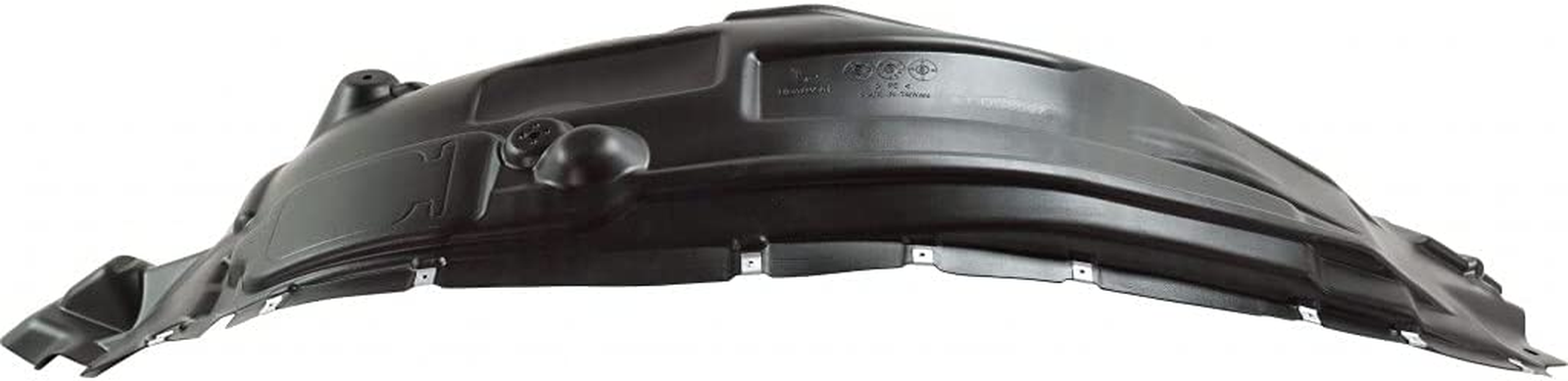 CH1248205 ram pickup ram 2019 2024 front left fender liner with flare 3 0l 5 7l vacuum for 1