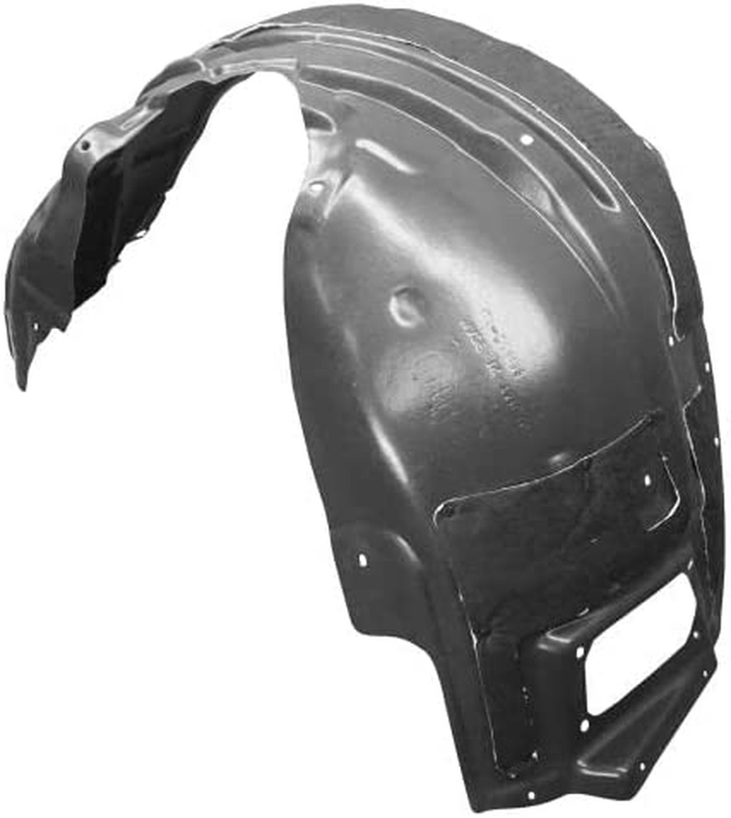 CH1248215 dodge challenger 2015 2023 front left fender liner srt demon super stock srt hel 1