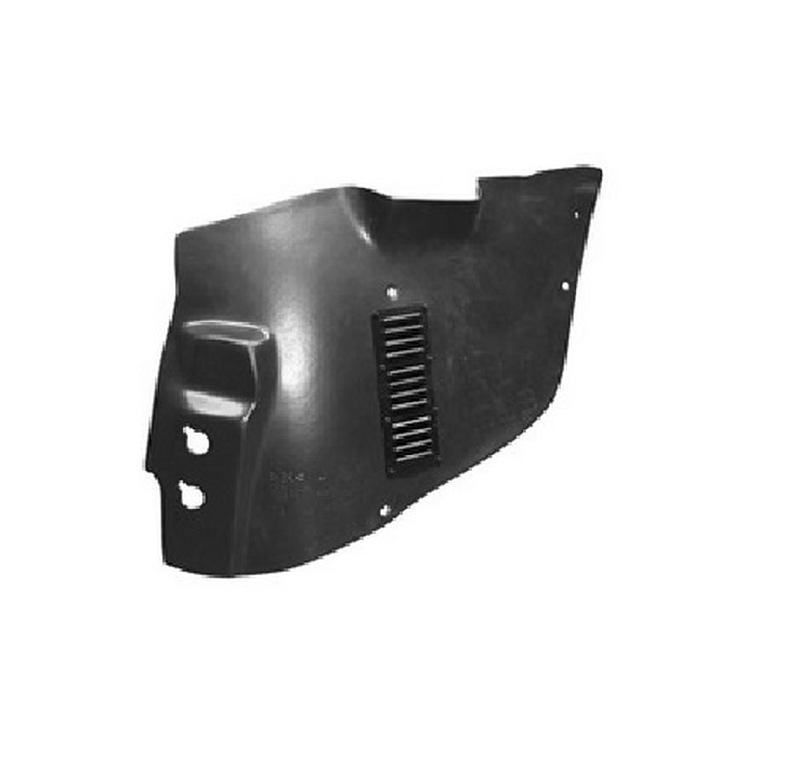 CH1248224 ram pickup ram 2019 2024 front left fender liner forward vacuum formed ch1248224 1