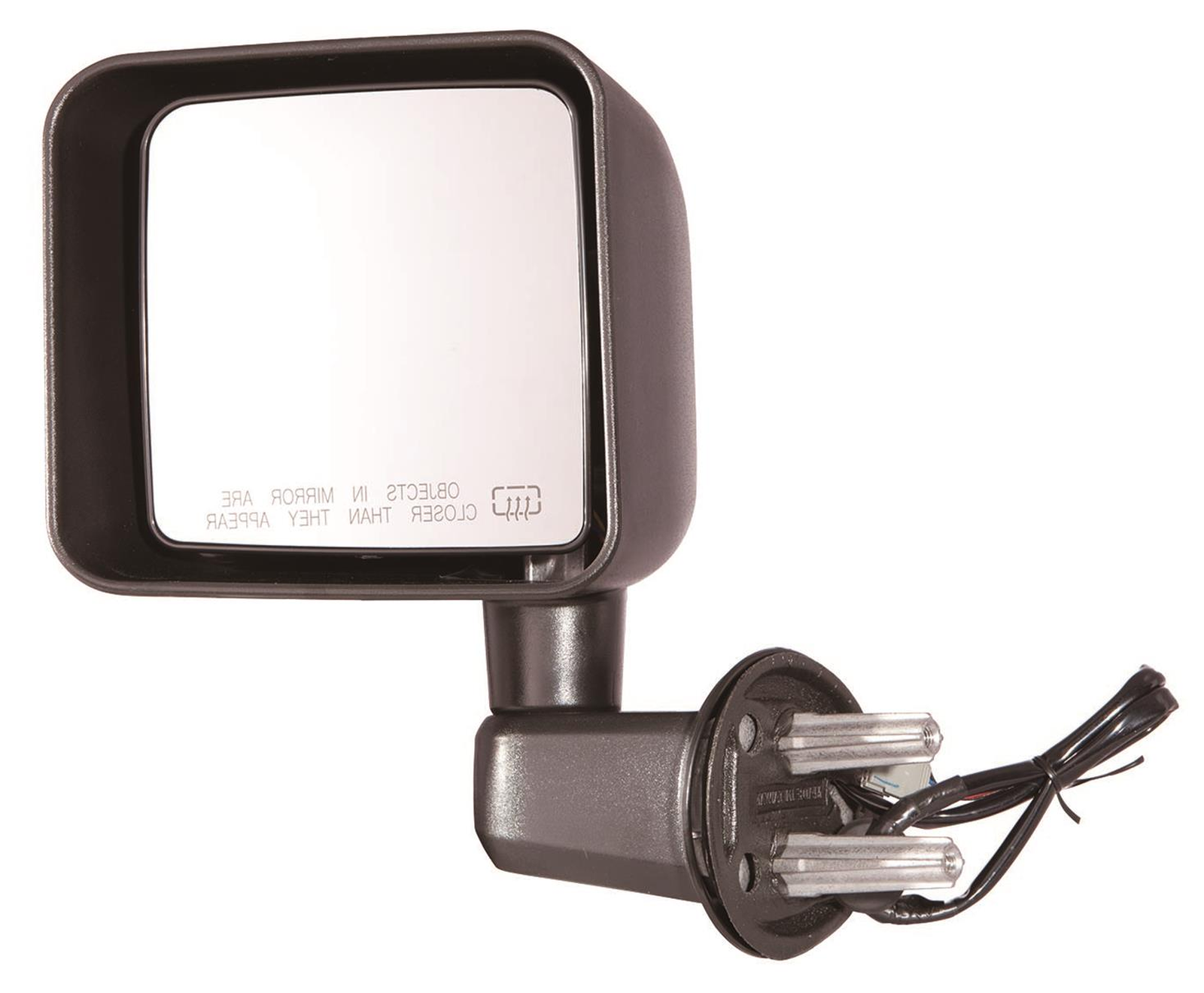 CH1320372 jeep wrangler 2014 left side mirror power htd textured ch1320372 1