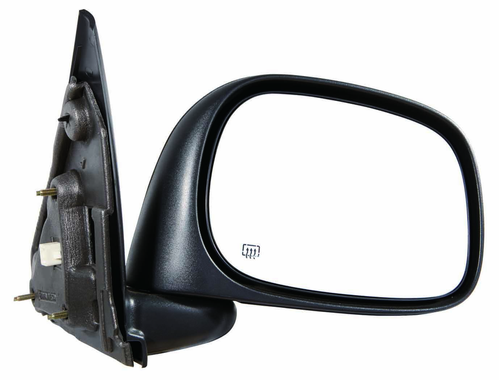 CH1321215 right side mirror power htd textured without tow manual fold ch1321215 1