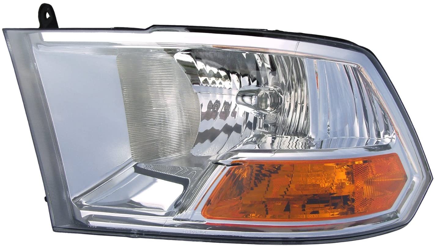DODGE PICKUP 2009-2010 — HEAD LAMP LH; W/O QUAD; RAM1500 09-10/25-3500 2010; PU-RAM-15-5500 11-12