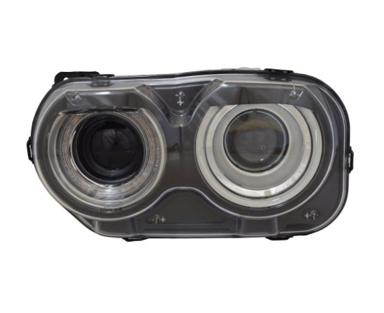 DODGE CHALLENGER 2011-2023 — HALOGEN HEADLIGHT LH; W/O AIR INTAKE; CHALLENGER 2015-2023