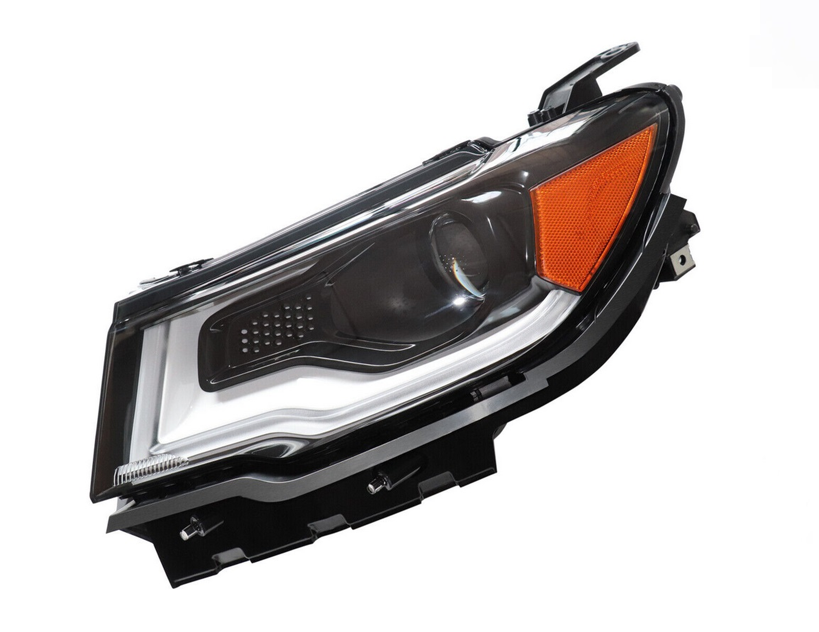 CH2502312 jeep compass mp 2017 2021 left headlight hid without led accent hq ch2502312 2