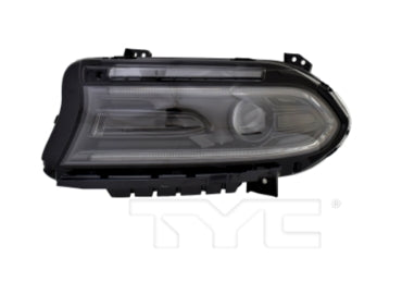 DODGE CHARGER 2015-2023 — HALOGEN HEADLIGHT LH; W/O LOGO; 2022 (68546771AC)