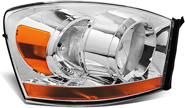 DODGE PICKUP 2002-2008 — PASSENGER SIDE HEAD LAMP ; RAM MEGA CAB / RAM1500 2007-2008 / RAM2500-3500 2007-2009