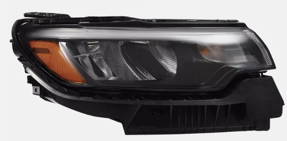 JEEP COMPASS_MP 2017-2025 — LED HEADLIGHT RH; W/O LOGO; REFLECTOR TYPE; 2022-2025 CAPA