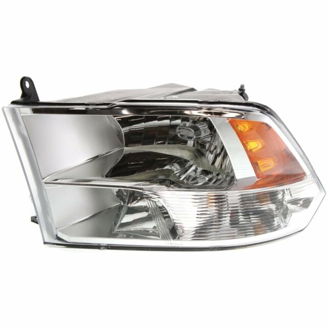 DODGE PICKUP 2009-2010 — HEAD LAMP LH; W/ QUAD ; RAM1500 09-10/2500 2010; PU-RAM-15-3500 11-12