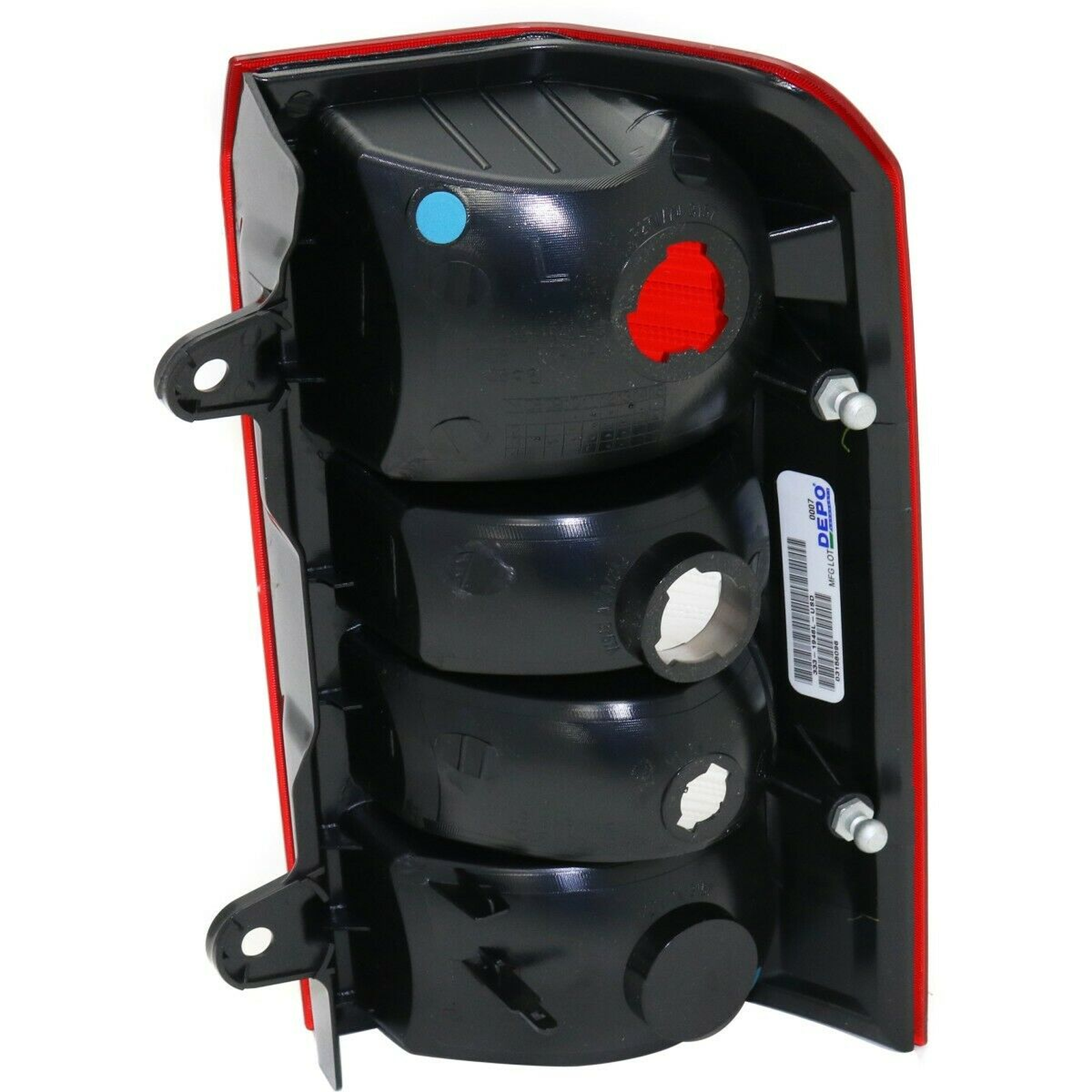 CH2800170 jeep patriot 2007 left taillight 3 hole hq ch2800170 4