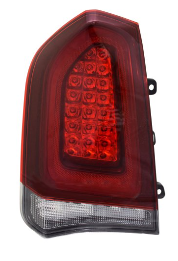 CHRYSLER 300 2011-2023 — TAIL LIGHT LH; BLACK TRIM; CHRYSLER 300 2015-2023 CAPA