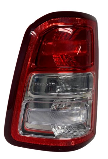 RAM RAM PICKUP-RAM 2019-2025 — HALOGEN TAIL LIGHT LH; W/O LOGO; CHROME; 1500 2019-2024