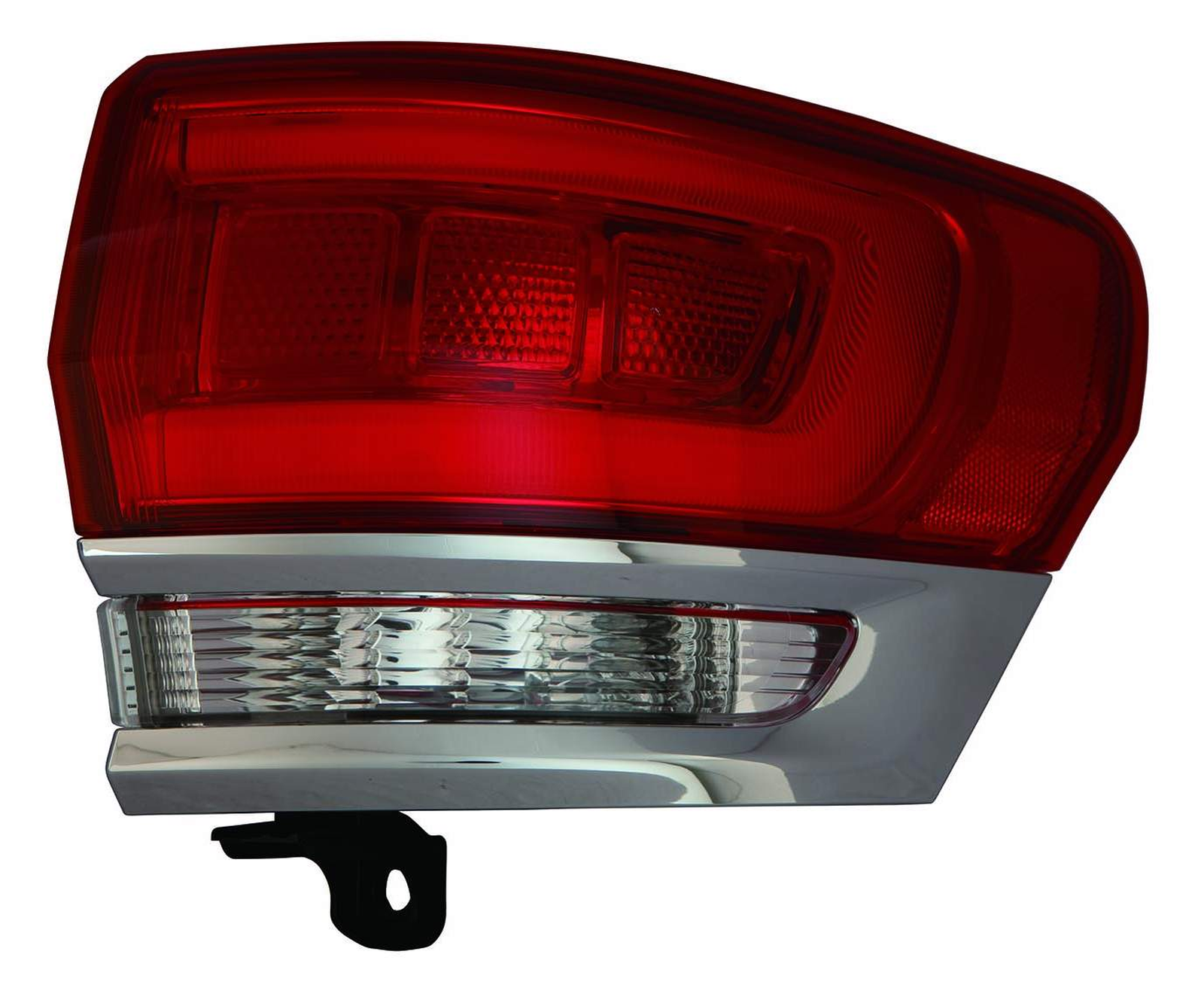 CH2805106 jeep grand cherokee wk 2022 right taillight chrome trim exclude srt 8 hq ch28051 1