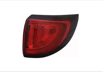 CHRYSLER PACIFICA 2017-2025 — OUTER TAIL LIGHT RH; BULB TYPE; VAN/HYB 17-20; VOYAGER 20-25; G-CARAVAN 21-25 CAPA